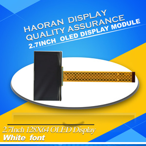 2.7inch 128x64 Black-white SSD1305 24pin 128*64 resolutions <strong>oled</strong> display <strong>screen</strong> for pure evoke 2.7 inch <strong>OLED</strong> display module - Product Image 2