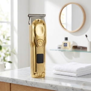 Cortapelos Seguro para Uso Doméstico Familiar, Recortadora Masculina con Cuchilla <span class=keywords><strong>de</strong></span> Acero Tipo C, Afeitadora <span class=keywords><strong>de</strong></span> Bajo Ruido, Máquina <span class=keywords><strong>de</strong></span> <span class=keywords><strong>Cortar</strong></span> Cabello, Venta al por Mayor OEM - Product Image 1