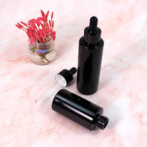 Frascos de Vidrio con Gotero para Aceites Esenciales, 5ml 10ml 15ml 20ml 30ml 50ml 100ml, Vacíos, Negro Mate, para Cuidado de la Piel, Esencia, Aceite Capilar - Product Image 5