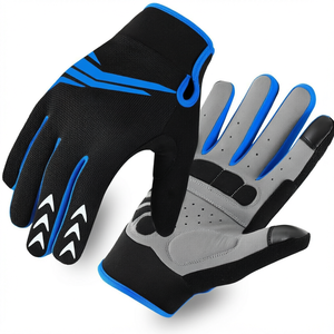 Gants de moto imperméables pour la course, gants de conduite à doigts complets, gants de guidon, gants chauds d'hiver antidérapants pour scooter - Product Image 1