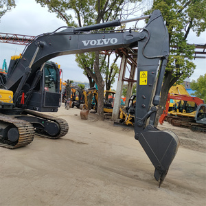 Excavatrice sur chenilles Volvo EC140 de 14 tonnes, d'occasion, presque neuve, matériel de terrassement d'occasion, pelleuse d'origine - Product Image 2
