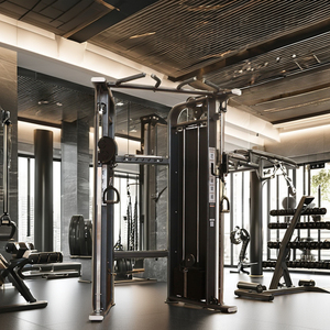 Máquina de Fitness Unisex de Grado Comercial, Equipo Multifuncional para Musculación, Poleas Dobles Ajustables, Fabricada en Acero, Ejercicio para Pecho - Product Image 2