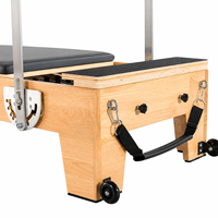 Reformer Pilates professionnel multifonctionnel, équipement fitness yoga pour maison et studio commercial