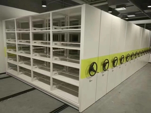 <span class=keywords><strong>Étagère</strong></span>s réglables robustes, armoire de rangement mobile, cadre en métal pour le gouvernement, l'école, la bibliothèque, l'industrie - Product Image 2