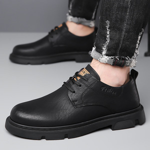 Chaussures habillées décontractées pour hommes Up-6035r, tendance mode printemps-été-automne, style britannique, baskets de sport à semelle épaisse - Product Image 2