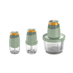 Chất lượng đa chức năng bé 3 in1 thịt máy xay sinh tố 0.5 + 0.8 + 2.5L Công suất điện xử lý thực phẩm với lưỡi thép không gỉ - Product Image 1