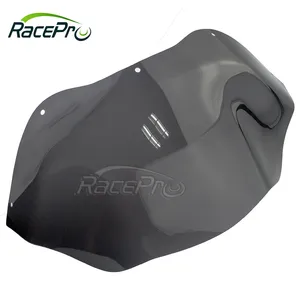 Racepro Klock Werks 12 "Flare Motor Double Bubble Kaca Depan untuk Harley Road Meluncur FLTR FLTRX 1998-2013