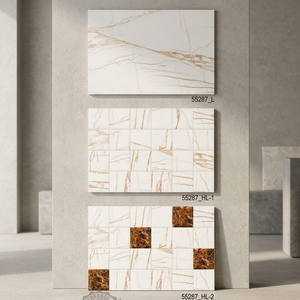 Azulejos de Pared de Cerámica Digital con Acabado Brillante y Entrelazado, Estilo Mármol Español, 300x450mm, para Baño, Cocina, Interiores y Exteriores - Product Image 6