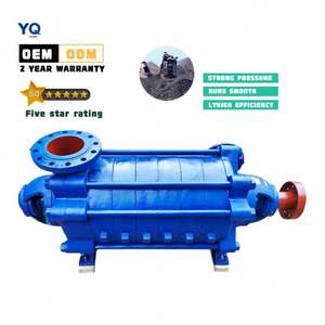 Pompe horizontale multi-étages à grande capacité 2 4 6 8 10 pouces pour le surpressionnement et la circulation automatiques, idéale pour le transport longue distance - Product Image 1