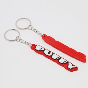 Porte-clés en PVC souple personnalisé, écologique, tendance, avec lettres, pour cadeaux promotionnels et souvenirs, vente en gros - Product Image 4