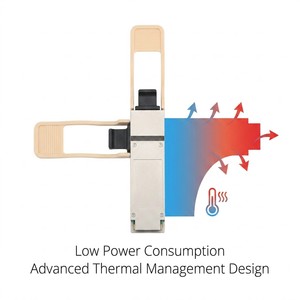 Módulo QSFP56 SR4 de Alta Calidad, 200G, 850nm, 100m, Interfaz MPO, Transceptor Multimodo para Infraestructura 5G - Product Image 5