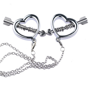 Gaby-<span class=keywords><strong>piercing</strong></span> falso ajustable para pezón, anillo de pezón falso de acero inoxidable, joyería, venta al por mayor - Product Image 1