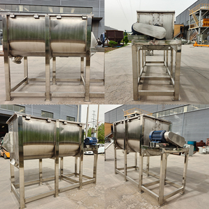 Mélangeur à ruban pour poudre humectable de pesticides SUS316L 1000L, mélangeur horizontal pour le mélange de poudres d'insecticides et de fongicides agricoles - Product Image 5