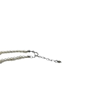 Collar de Perlas de Agua Dulce de 3-5 mm de Zhuji, Perlas Pequeñas de Luz Intensa, Cadena Simple con Hebilla de Plata de Ley S925 - Product Image 4