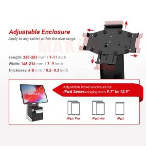 Support <span class=keywords><strong>de</strong></span> tablette universel pour comptoir <span class=keywords><strong>de</strong></span> sécurité des supermarchés et des restaurants, avec support imprimé - Product Image 3