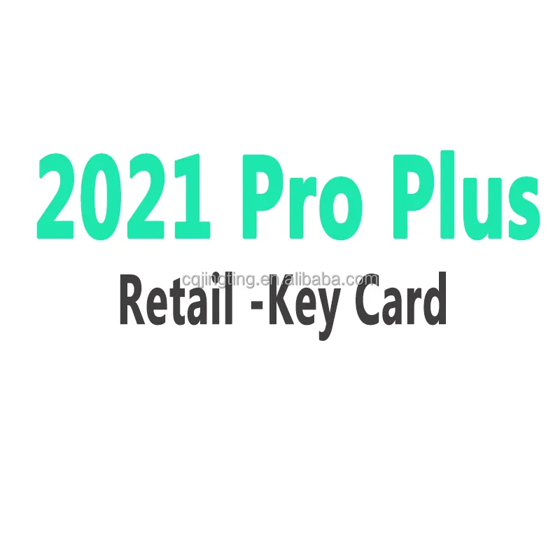 Genuino 2021 Pro Plus Key Card 100% Activar en línea 2021 Pro Plus Key Card Envío rápido