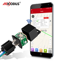 Micodus MV720 2G - Relé para Automóvil con GPS, Control Remoto, Mini Rastreador Oculto para Motocicleta, Dispositivo de Corte de Motor