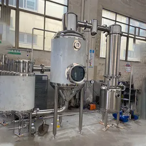 Petit équipement d'extraction d'huile essentielle d'encens, équipement d'extraction de distillation à la vapeur