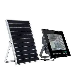 Lap ip66 exterior alumínio integrado, 40w 50w 60w 100w 200w 300w luz solar inundação