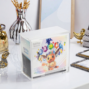 Acrylic Elite huấn luyện viên hộp hiển thị trường hợp đối với Pokemon TCG kinh doanh thẻ trò chơi siêu cao cấp bộ sưu tập Booster Box Acrylic etb trường hợp - Product Image 4