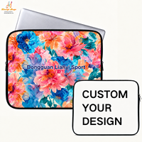 Housse d'ordinateur portable en néoprène personnalisée, sacoche pour ordinateur portable, pochette de protection, étui de transport, imperméable pour le bureau, l'école, les voyages