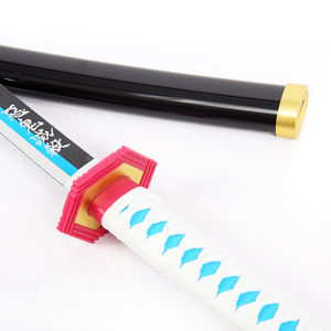 Épées harry potter en bois, jouets inspiré du personnage de manga sheng-hu, Demon Slayer, <span class=keywords><strong>Tomioka</strong></span>, Giyuu, <span class=keywords><strong>katana</strong></span> - Product Image 4