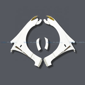 Para Honda Civic FD2 Type R 2007-2011, estilo Feel, guardabarros delantero de FRP con faldón de parachoques, kits de carrocería, accesorios de repuesto para coche - Product Image 4