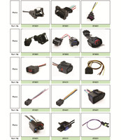 Connecteur de voiture VW 1.5mm, boîtier d'accélérateur, prise de câblage en queue de cochon, 18awg, 15cm, faisceau de câbles automatique en queue de cochon