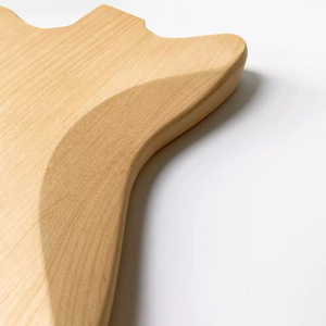 Cuerpo de guitarra sin acabar estilo leopardo de aliso personalizado para kits de construcción DIY - Product Image 6