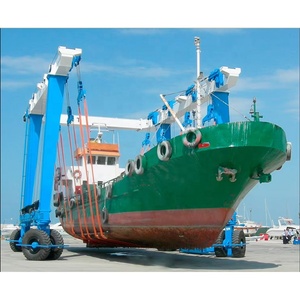 Grúa Móvil de Pórtico Yuntian Crane 50t 100t para Malasia, Precio de Grúa para Elevación de Barcos, Grúa Marina para Yates, Travel Lift - Product Image 1