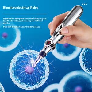 Akupunktur Noktası Masaj Çubuğu Masaj Aleti Elektronik Akupunktur Kalemi Fizyoterapi Akıllı Delme Tendonları Açma Meridyen Kalemi - Product Image 2
