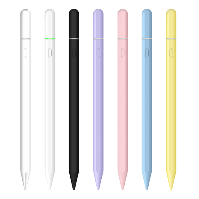 White Tablet Pencil Ipad 9th 10th Generation Magnetic Palm Rejection Touch Pen Active Stylus Pen for Apple Ipad Pencil