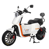 Vélo électrique Disiyuan U2 Pro avec moteur de moyeu arrière, frein à disque, batterie 30Ah, vitesse maximale 70 km/h, amovible pour la livraison
