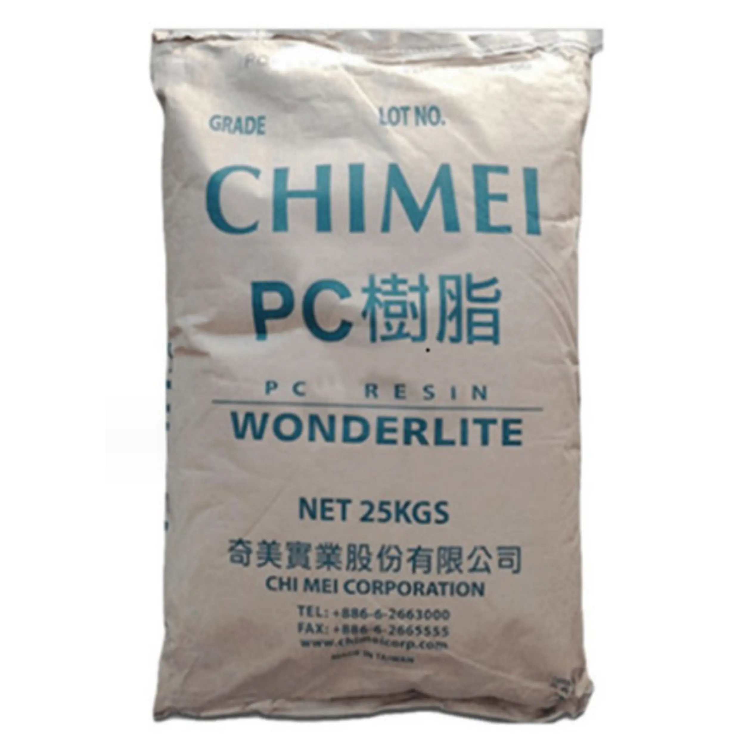 Chimei PC-110L Anti-UV-Kunststoff material Für Kfz-Lampen schirme und Automobil anwendungen Polycarbonat transparent