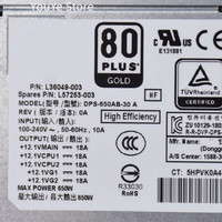 Nieuwe Originele Psu Voor Hp Z2 G4 650W Minitower Werkstation Voeding DPS-650AB-30 Een L36049-003 L57253-003 100% Getest Snel Schip