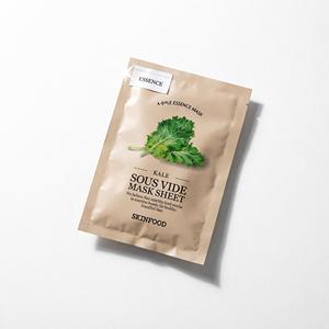 Masque en tissu SKINFOOD Kale Sous Vide pour le soin du visage, tous types de peau - Product Image 1