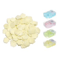 Portable jetable parfumé bain tranche moussant papier confettis glisser flocons confettis glisser flocons pour voyage Mini main feuille de savon