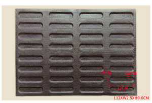 <span class=keywords><strong>Moule</strong></span> de cuisson antiadhésif en silicone perforé, 32 tasses, forme de boulangerie, gâteau de cuisine, 1 pièce - Product Image 4