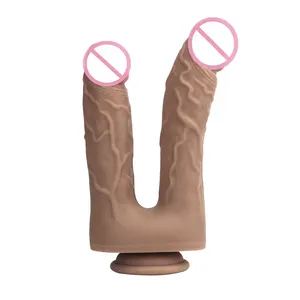 XIAER COEM/ODM nouveau design vagin anal et g-spot double gode pour les femmes réaliste chatte machine naturel Amazon ventes gode