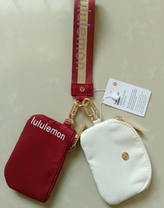 Chất lượng cao Lulu Zero Wallet lululemoned người phụ nữ Key Bag PURSE thời trang nữ yoga Set tập thể dục - Product Image 1