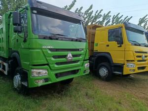 Nuevo Euro 2 Emisión Construcción hidráulica automática Usado HOWO 6X4 RHD Camión volquete diésel Cubo de acero Camión pesado Weichai - Product Image 2