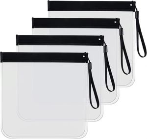 Pochette de maquillage en EVA imperméable avec logo personnalisé, petite trousse de toilette transparente réutilisable - Product Image 1