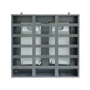 HSJ Factory Sheet metal enclosure processing manufacturers Outdoor LED display box custom sheet metal enclosure frame