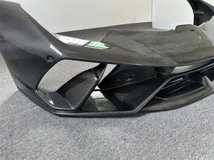 Pour <span class=keywords><strong>Lamborghini</strong></span> LP580 LP610 pare-chocs avant en Fiber de carbone Style Performante - Product Image 4