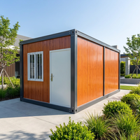 Maisons modulaires de luxe préfabriquées élégantes, à assembler soi-même, à construction rapide, démontables pour l'extérieur, type conteneur