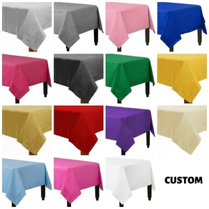 Nicro Nhà Máy Giá tùy chỉnh phân hủy dùng một lần Khăn trải bàn thân thiện với môi bụi miễn phí giấy bảng Bìa sinh nhật đảng trang trí - Product Image 6