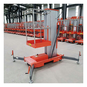 Échelle télescopique d'ascenseur mobile <span class=keywords><strong>de</strong></span> 8M en aluminium hydraulique à double poteau simple pour l'ascenseur aérien <span class=keywords><strong>de</strong></span> nettoyage à la maison - Product Image 6