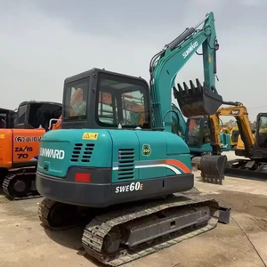 Mini excavadora SWE60 de segunda mano con certificado EPA CE, compacta, potente, lista para trabajar, buenas condiciones, precio competitivo, excavadoras de 6 toneladas - Product Image 1