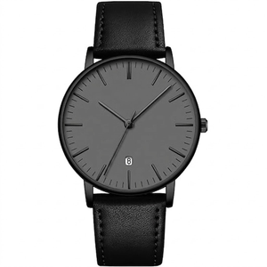 Reloj de Pulsera de Cuarzo Minimalista para Hombre de Alta Calidad OEM con Fecha y Hora, Ultrafino, Regalo de Cumpleaños para Novio - Product Image 3