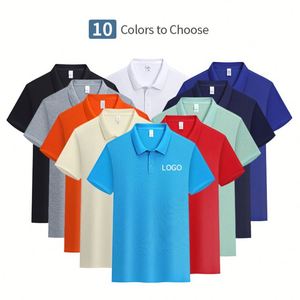 เสื้อโปโลกอล์ฟโพลีเอสเตอร์แบบยูนิเซ็กซ์ ขายส่ง OEM แบบเรียบ ไม่มีลาย รับสกรีนโลโก้ตามสั่ง - Product Image 3